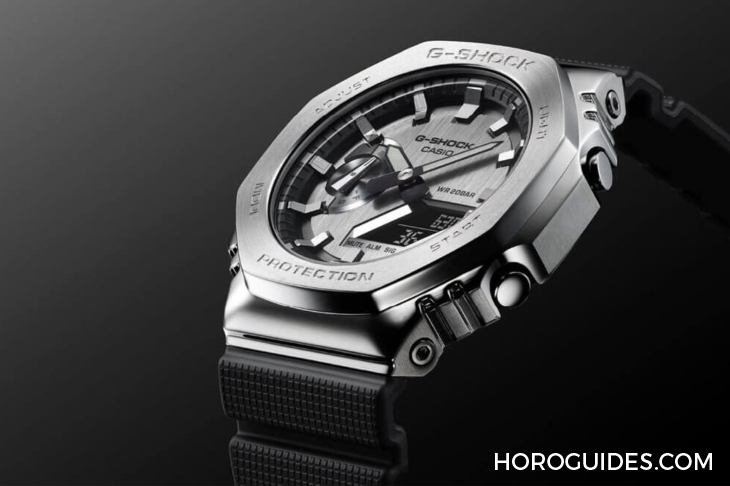 金屬版農家橡樹來了!Casio G-Shock GM-2100腕錶
