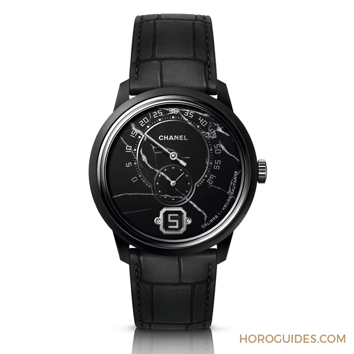 CHANEL - MONSIEUR DE CHANEL - H6216 - 黑，一種後韻無窮的深沈魅力｜CHANEL Monsieur大理石腕錶與Monsieur Superleggera腕錶