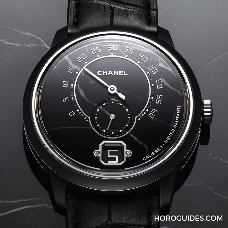 CHANEL - MONSIEUR DE CHANEL - H6216 - 黑，一種後韻無窮的深沈魅力｜CHANEL Monsieur大理石腕錶與Monsieur Superleggera腕錶