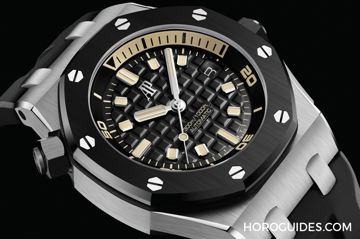 AUDEMARS PIGUET - ROYAL OAK OFFSHORE - 15720CN.OO.A002CA.01 - 日本獨家先發!愛彼白金黑色陶瓷42毫米皇家橡樹離岸型潛水腕錶