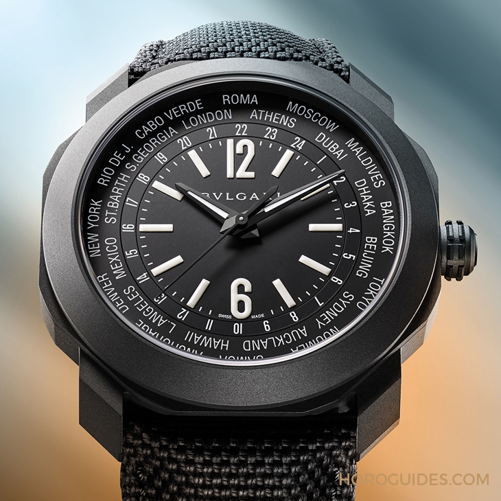 BVLGARI - OCTO - 103486 - 為寰宇旅人而生的高實用性錶款｜BVLGARI Octo Roma世界時間腕錶