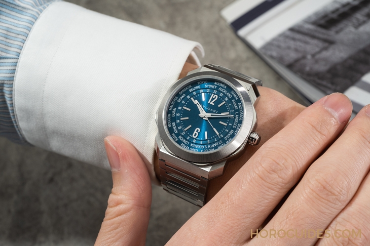 BVLGARI - OCTO - 103486 - 為寰宇旅人而生的高實用性錶款｜BVLGARI Octo Roma世界時間腕錶