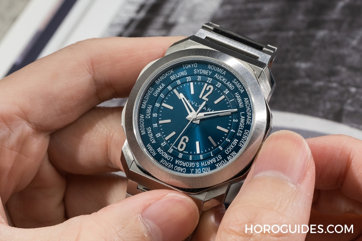 BVLGARI - OCTO - 103486 - 為寰宇旅人而生的高實用性錶款｜BVLGARI Octo Roma世界時間腕錶