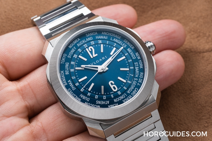 BVLGARI - OCTO - 103486 - 為寰宇旅人而生的高實用性錶款｜BVLGARI Octo Roma世界時間腕錶