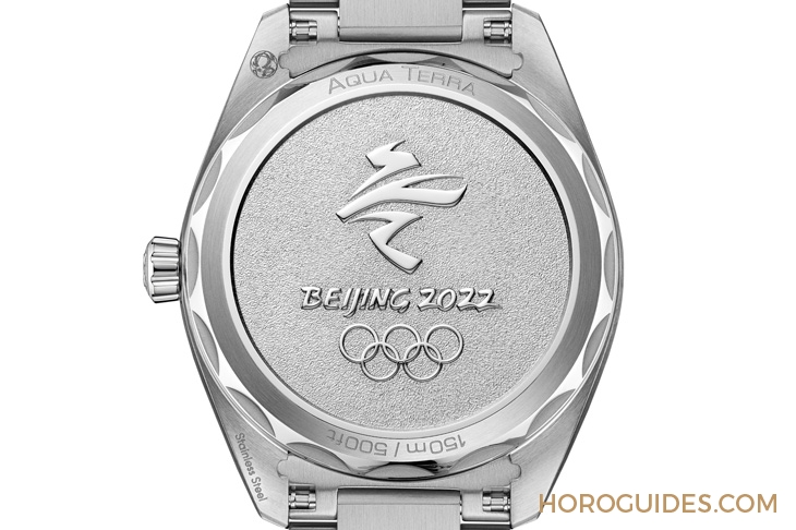 OMEGA - SEAMASTER - 522.10.41.21.04.001 - 這磨砂錶面，凝縮著一片白雪皚皚｜OMEGA Seamaster Aqua Terra北京2022腕錶
