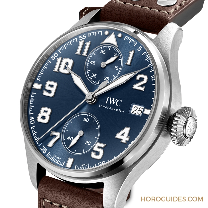 IWC - PILOT - IW515202 - 第一只有計時功能的大飛｜IWC大型飛行員系列單按鈕腕錶「小王子」特別版腕錶
