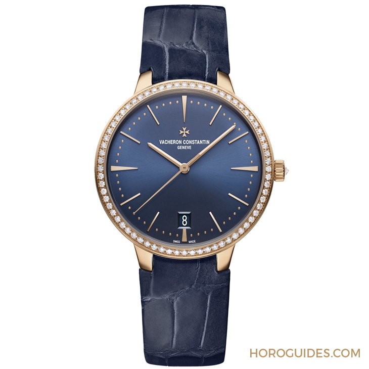 VACHERON CONSTANTIN - PATRIMONY - 85515/000R-B644 - 優雅,不言而喻|江詩丹頓Patrimony自動上鍊腕錶午夜藍面款