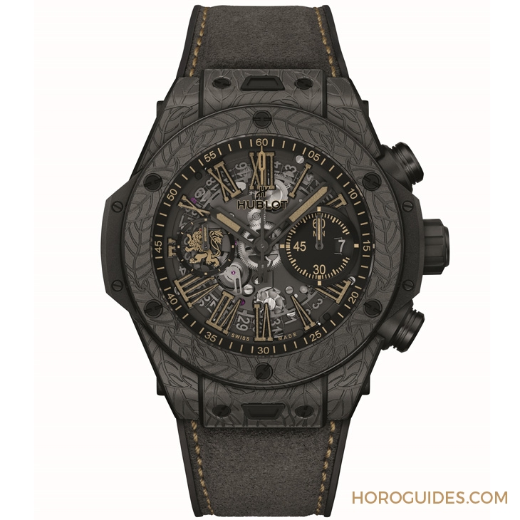 HUBLOT - BIG BANG - 421.CI.0190.VR.OPX21 - 非古第一雪茄Arturo Fuente家族榮光印記上身|Hublot Big Bang Unico Arturo Fuente飛返計時限量錶