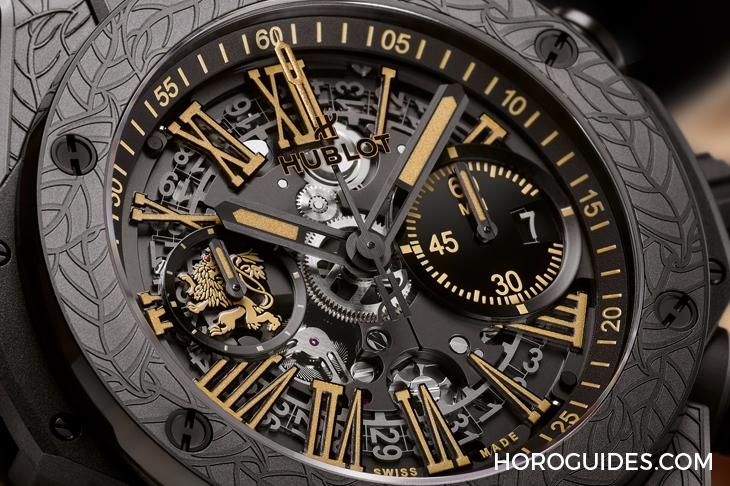 HUBLOT - BIG BANG - 421.CI.0190.VR.OPX21 - 非古第一雪茄Arturo Fuente家族榮光印記上身|Hublot Big Bang Unico Arturo Fuente飛返計時限量錶