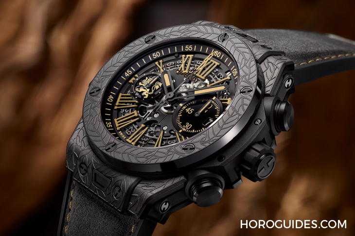 HUBLOT - BIG BANG - 421.CI.0190.VR.OPX21 - 非古第一雪茄Arturo Fuente家族榮光印記上身|Hublot Big Bang Unico Arturo Fuente飛返計時限量錶