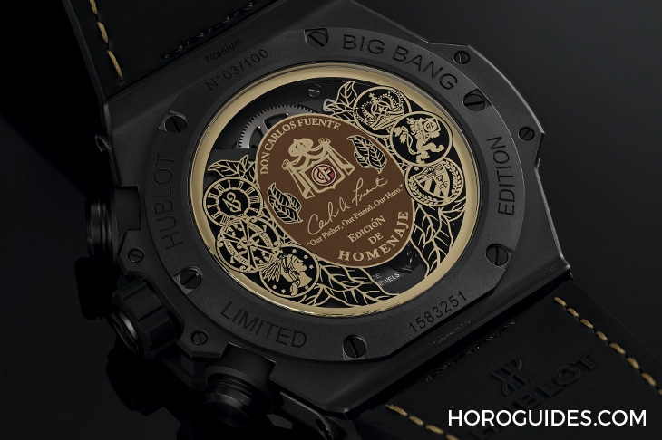 HUBLOT - BIG BANG - 421.CI.0190.VR.OPX21 - 非古第一雪茄Arturo Fuente家族榮光印記上身|Hublot Big Bang Unico Arturo Fuente飛返計時限量錶
