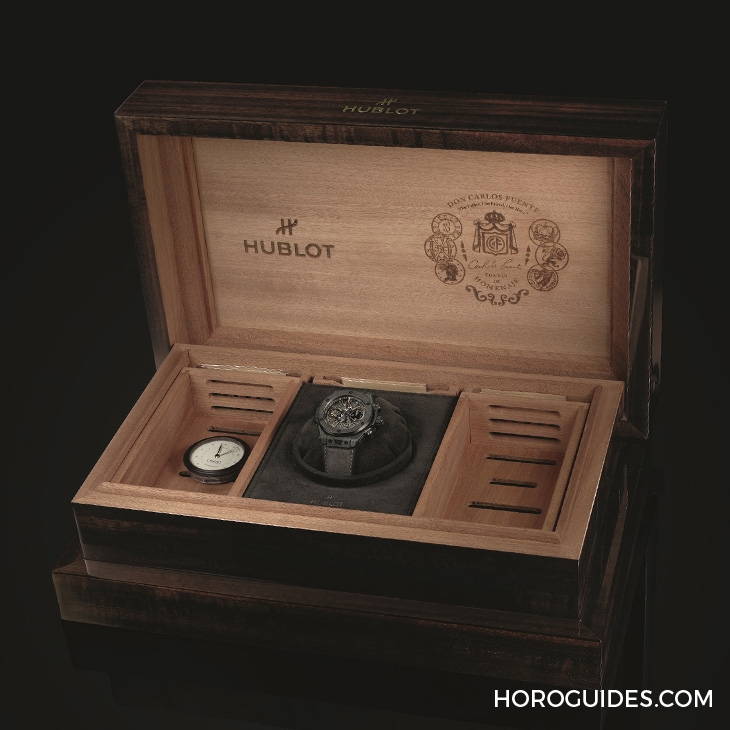 HUBLOT - BIG BANG - 421.CI.0190.VR.OPX21 - 非古第一雪茄Arturo Fuente家族榮光印記上身|Hublot Big Bang Unico Arturo Fuente飛返計時限量錶