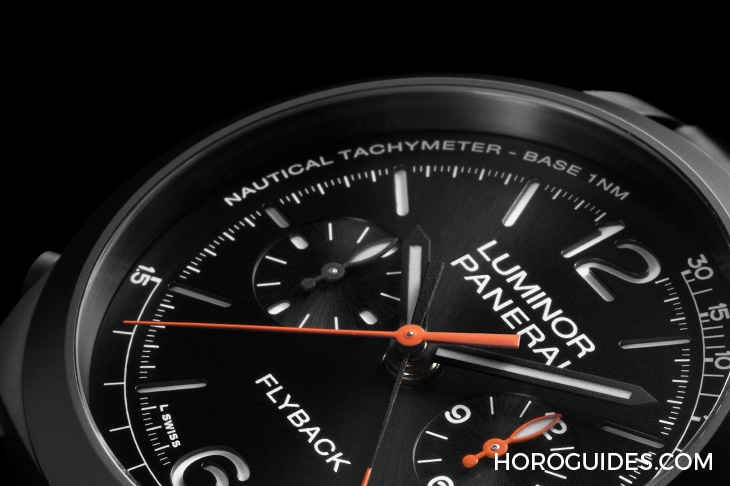 PANERAI - LUMINOR - PAM01298 - 黑陶瓷、分秒計時中置,型格技術兼備|Panerai Luminor飛返計時陶瓷腕錶44毫米-PAM01298