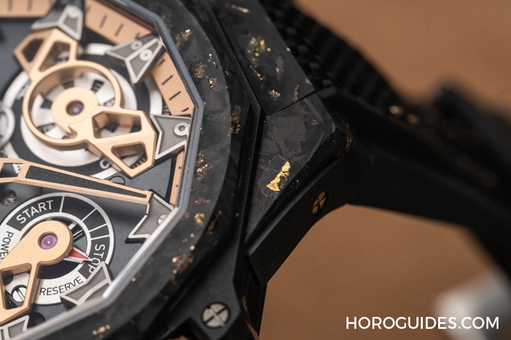 CORUM - ADMIRAL - A298/04277 - 298.100.46/F249 AD10 - 為這道剛硬厚實的輪廓,撒金|Corum Admiral 45海軍上將飛行陀飛輪鏤空自動腕錶