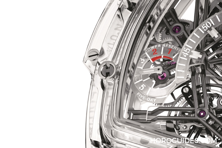 HUBLOT - SPIRIT OF BIG BANG - 645.JX.5120.RT - 直搗靈魂的爆炸性美學|Hublot Spirit Of Big Bang 陀飛輪5日鍊腕錶-白色碳纖維款、藍寶石款