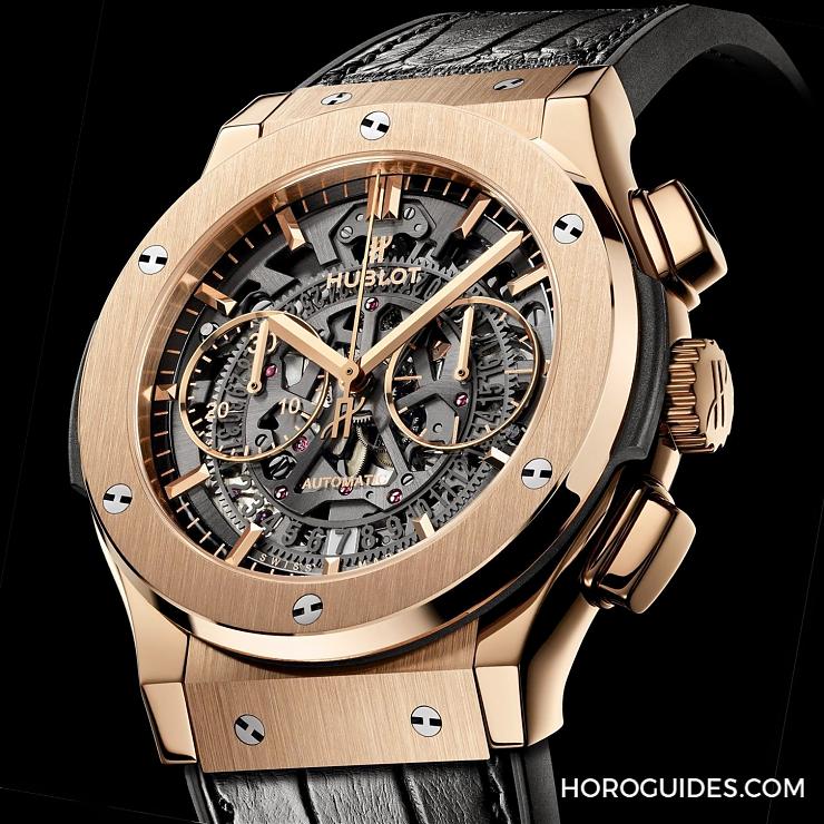 HUBLOT - CLASSIC FUSION - 541.VX.1130.RX - 黃金召喚經典魂|Hublot Classic Fusion黃金計時腕錶