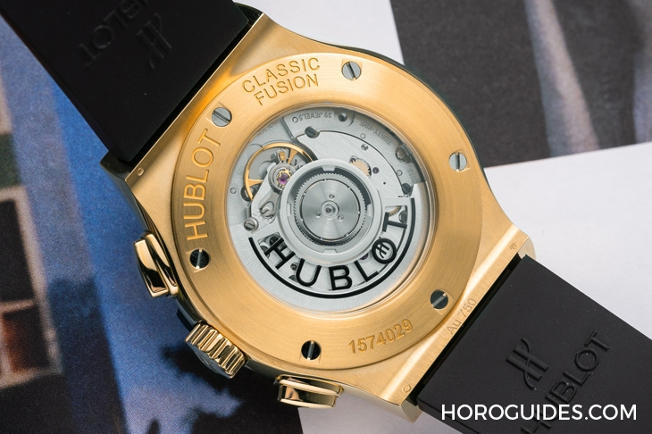 HUBLOT - CLASSIC FUSION - 541.VX.1130.RX - 黃金召喚經典魂|Hublot Classic Fusion黃金計時腕錶