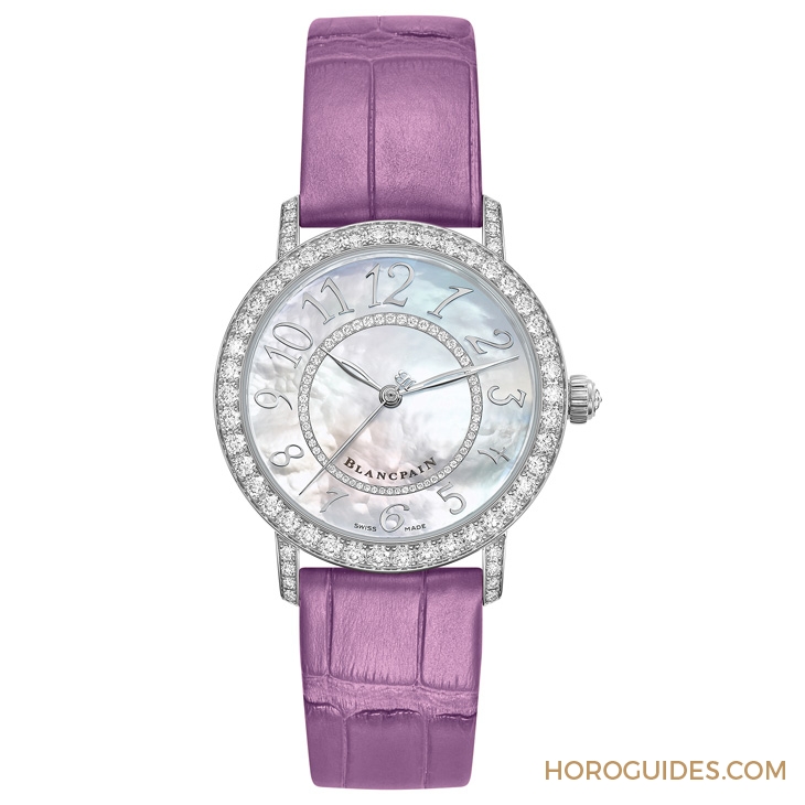 BLANCPAIN - WOMEN - 3660-1954-V55A - 匠心鑽石切割,閃耀Blancpain女仕腕錶璀璨時刻|寶珀 Ladybird Colors腕錶