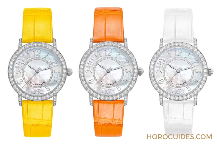 BLANCPAIN - WOMEN - 3660-1954-V55A - 匠心鑽石切割,閃耀Blancpain女仕腕錶璀璨時刻|寶珀 Ladybird Colors腕錶