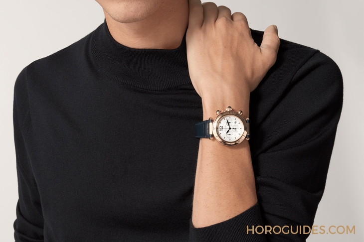 CARTIER - PASHA DE CARTIER - W2PA0009 - 既然鋒芒難掩,那就痛快享受Pasha de Cartier腕錶與你同在的高光時刻