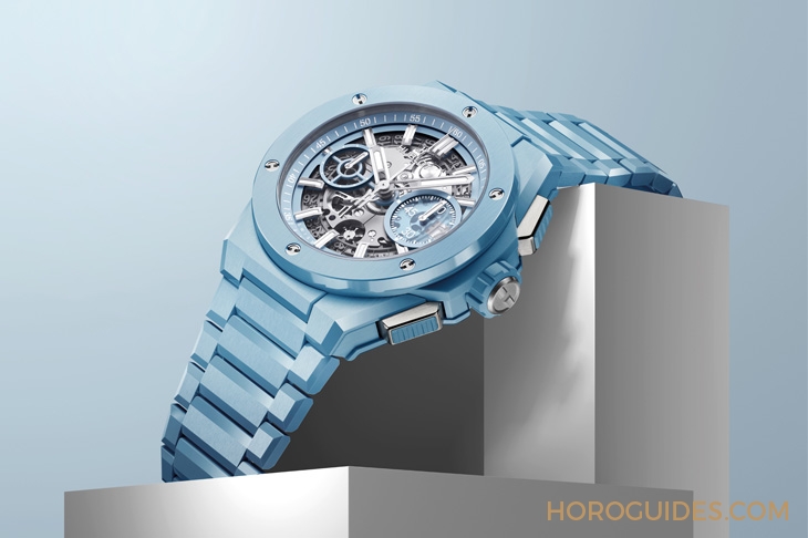 HUBLOT - BIG BANG - 451.EX.5120.EX - 陶瓷錶王點名2022年度主流色!Hublot大爆炸鍊帶腕錶啟動四款包色行動