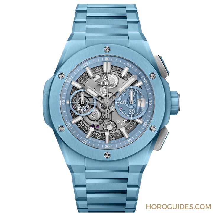 HUBLOT - BIG BANG - 451.EX.5120.EX - 陶瓷錶王點名2022年度主流色!Hublot大爆炸鍊帶腕錶啟動四款包色行動