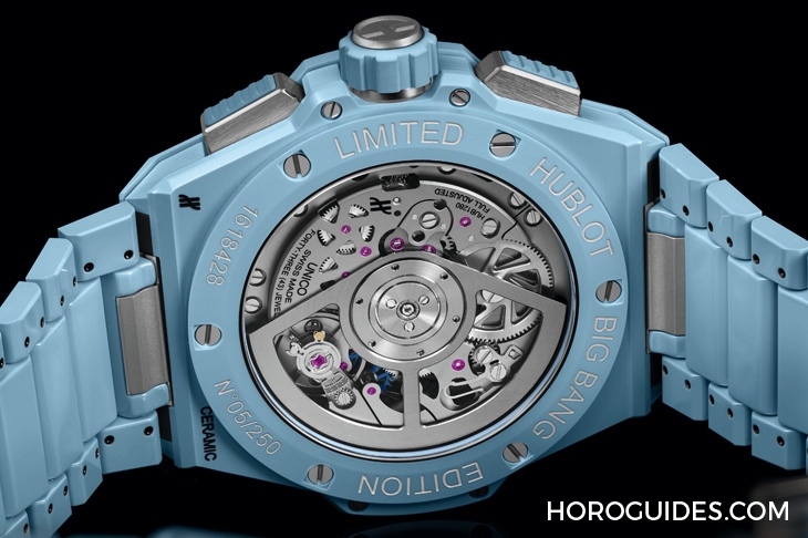 HUBLOT - BIG BANG - 451.EX.5120.EX - 陶瓷錶王點名2022年度主流色!Hublot大爆炸鍊帶腕錶啟動四款包色行動