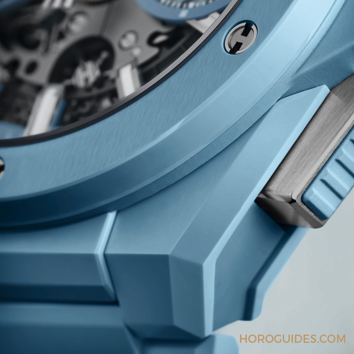 HUBLOT - BIG BANG - 451.EX.5120.EX - 陶瓷錶王點名2022年度主流色!Hublot大爆炸鍊帶腕錶啟動四款包色行動