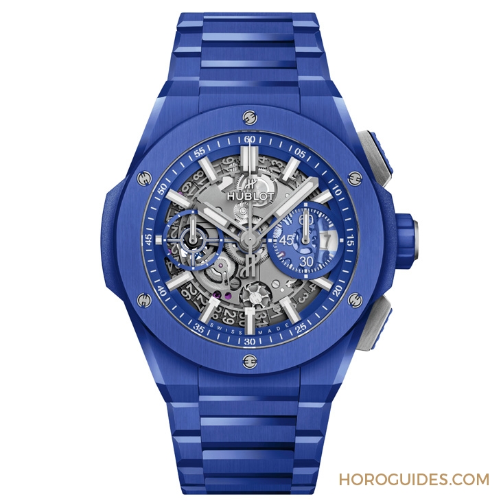 HUBLOT - BIG BANG - 451.EX.5120.EX - 陶瓷錶王點名2022年度主流色!Hublot大爆炸鍊帶腕錶啟動四款包色行動