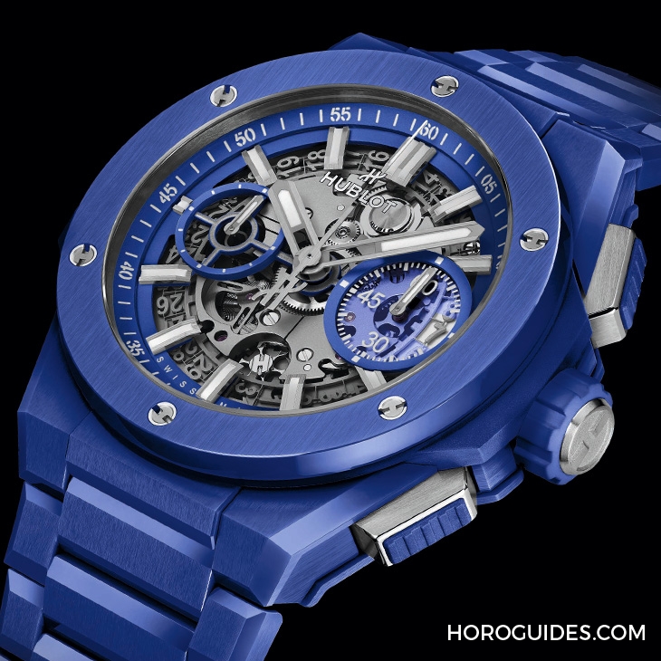 HUBLOT - BIG BANG - 451.EX.5120.EX - 陶瓷錶王點名2022年度主流色!Hublot大爆炸鍊帶腕錶啟動四款包色行動