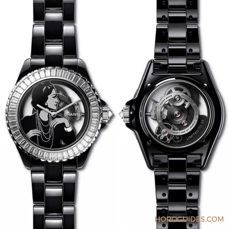 CHANEL - J12 - H7381 - CHANEL 2022新作意圖讓人超想要!全新Caliber 5鑲鑽陀飛輪閃亮旋轉,J12搭搶眼logo強力撩心