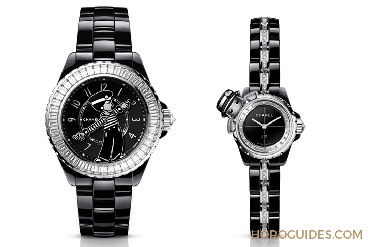 CHANEL - J12 - H7381 - CHANEL 2022新作意圖讓人超想要!全新Caliber 5鑲鑽陀飛輪閃亮旋轉,J12搭搶眼logo強力撩心
