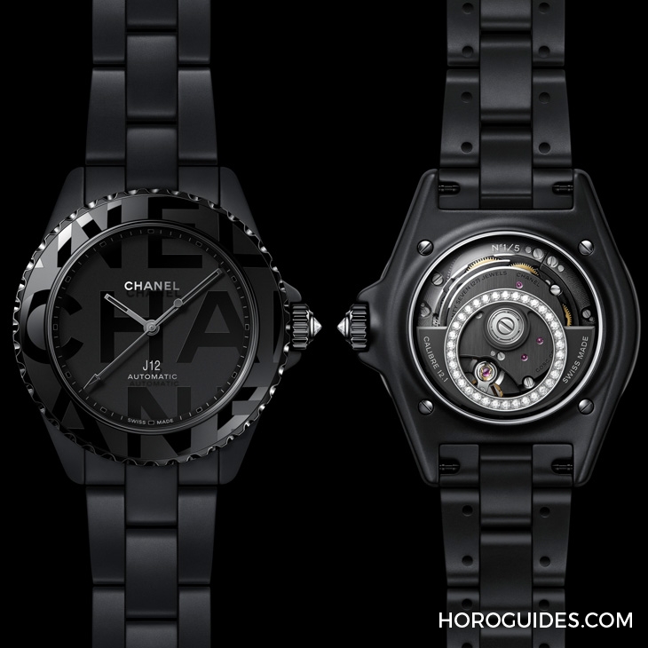 CHANEL - J12 - H7381 - CHANEL 2022新作意圖讓人超想要!全新Caliber 5鑲鑽陀飛輪閃亮旋轉,J12搭搶眼logo強力撩心