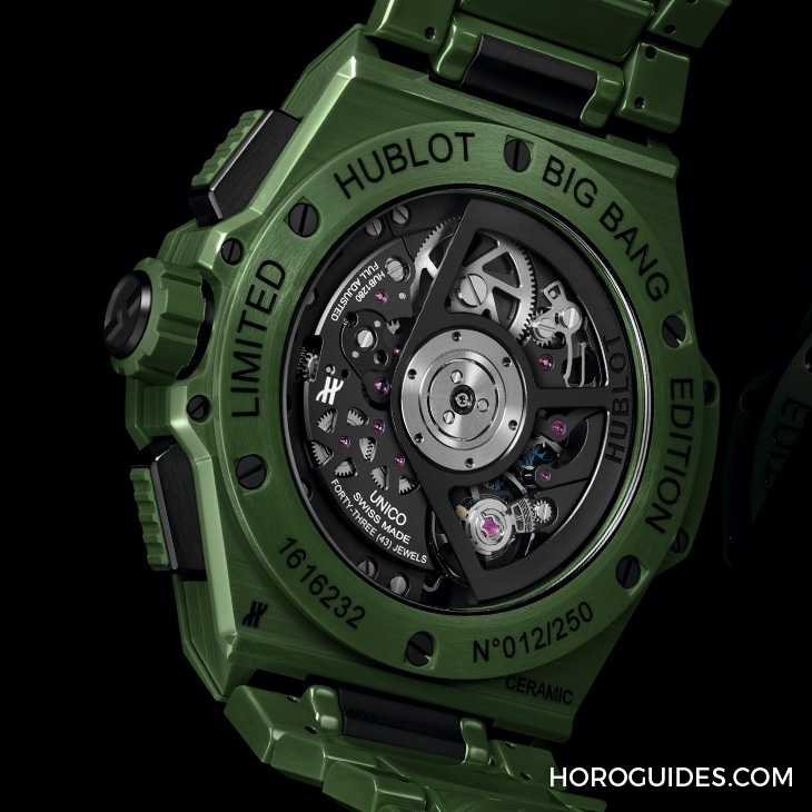 HUBLOT - BIG BANG - 451.EX.5120.EX - 陶瓷錶王點名2022年度主流色!Hublot大爆炸鍊帶腕錶啟動四款包色行動