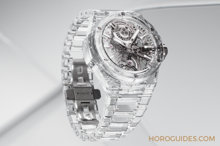 HUBLOT - BIG BANG - 451.NX.1170.NX - 研究!Hublot Big Bang Integral一體式鍊帶腕錶的手上效果為何格外流暢又閃耀?