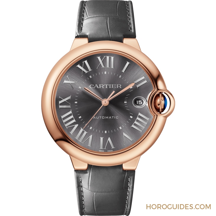 CARTIER - BALLON BLEU DE CARTIER - WSBB0062 -  Cartier經典腕錶的造型幾何學：Tank Chinoise藏著中國門廊，Ballon Bleu圓中有圓