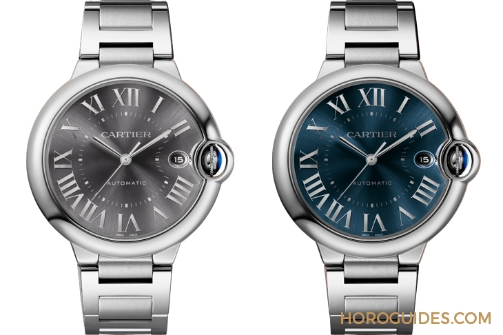 CARTIER - BALLON BLEU DE CARTIER - WSBB0062 -  Cartier經典腕錶的造型幾何學：Tank Chinoise藏著中國門廊，Ballon Bleu圓中有圓