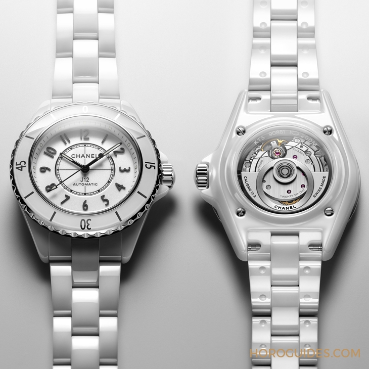 CHANEL - J12 - H5696 - 22年來第一次!換芯了,CHANEL J12腕錶33mm款大方露背|J12 Caliber 12.2機芯腕錶