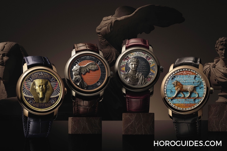 VACHERON CONSTANTIN - 微縮演繹羅浮宮重點文物!江詩丹頓藝術大師系列Tribute to great civilisations集齊四大古文明