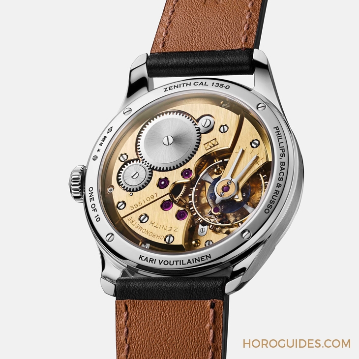 ZENITH - CHRONOMASTER - 03.3103.3600/69.M3100 - Zenith、Kari Voutilainen、Phillips三方聯手,活化1950s古董機芯「Calibre 135-O」