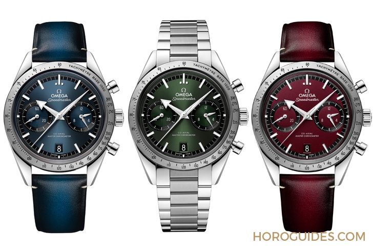 OMEGA - SPEEDMASTER - 332.10.41.51.01.001 - 更薄、多色選、回歸手上鍊:OMEGA超霸