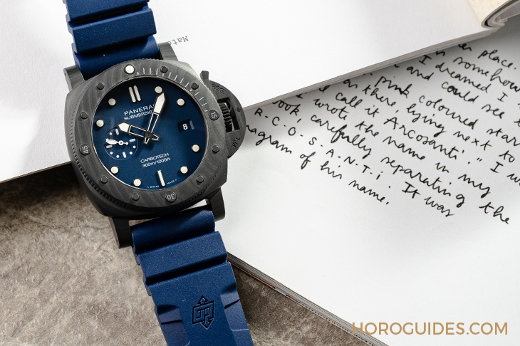 PANERAI - SUBMERSIBLE - PAM01391 - 大熱藍面、新規格44mm!沛納海Submersible QuarantaQuattro PAM01232和PAM01391