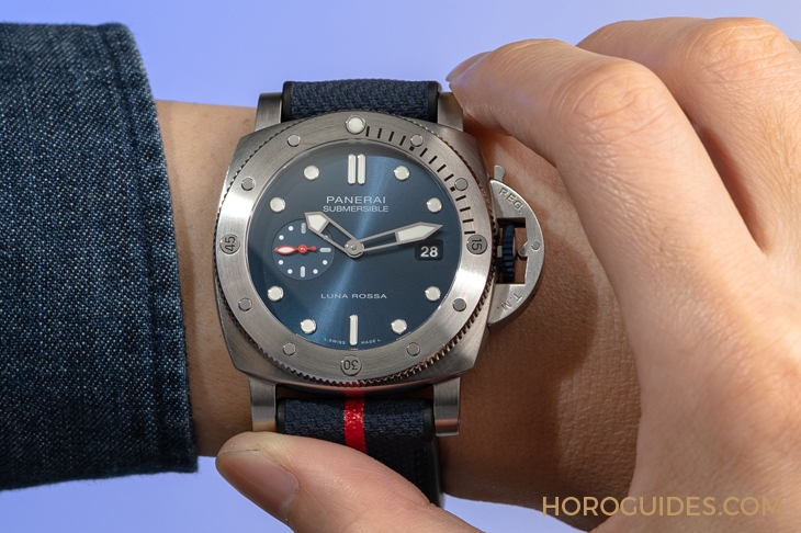PANERAI - SUBMERSIBLE - PAM01391 - 大熱藍面、新規格44mm!沛納海Submersible QuarantaQuattro PAM01232和PAM01391