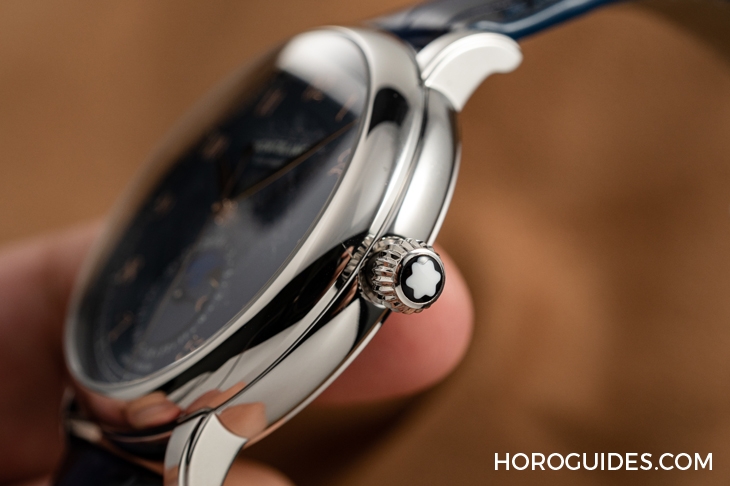 MONTBLANC - STAR - 129626 - 冰川紋藍面，暮色下的白朗峰頂印象｜Montblanc明星傳承系列限量新作