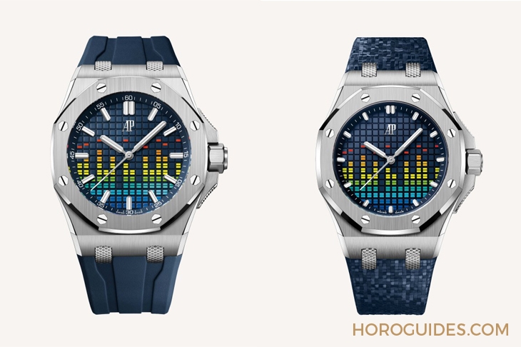 AUDEMARS PIGUET - ROYAL OAK OFFSHORE - 15600CE.OO.A002CA.01 - 這不是P圖!在經典格紋上大做音樂,愛彼皇家橡樹離岸型音樂特別版