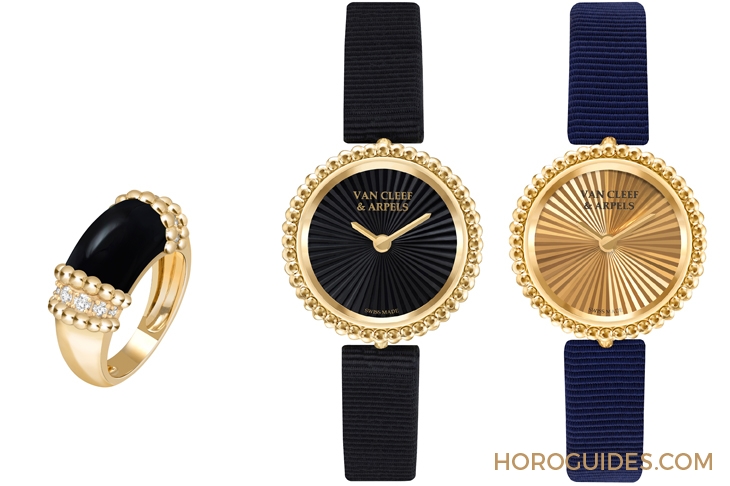 VAN CLEEF & ARPELS - PERLEE - VCARPBKK00 - 金質圓珠的流光溢彩，歡欣愉快的時光軌跡：梵克雅寶Perlée系列腕錶新作