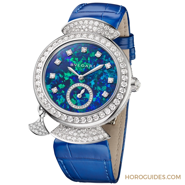 BVLGARI - DIVAS’ DREAM - 103713 - 蛋白石面盤、明亮繽紛,令人醉心的BVLGARI雞尾酒彩寶時計2022新作