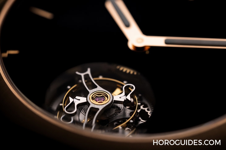 H. MOSER & CIE - STREAMLINER - 6804-0400 - H. Moser & Cie.疾速者陀飛輪紅金款配上地表最黑錶盤