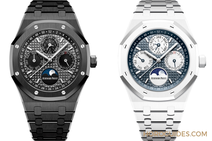 AUDEMARS PIGUET - ROYAL OAK - 26579CS.OO.1225CS.01 - 愛彼第一只藍色陶瓷錶!皇家橡樹萬年曆藍色陶瓷鍊帶腕錶