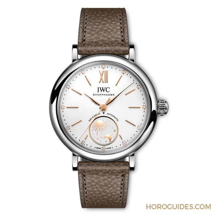 IWC - PORTOFINO - IW659802 - 柔潤質感,迷人英氣|IWC柏濤菲諾日夜顯示自動腕錶34